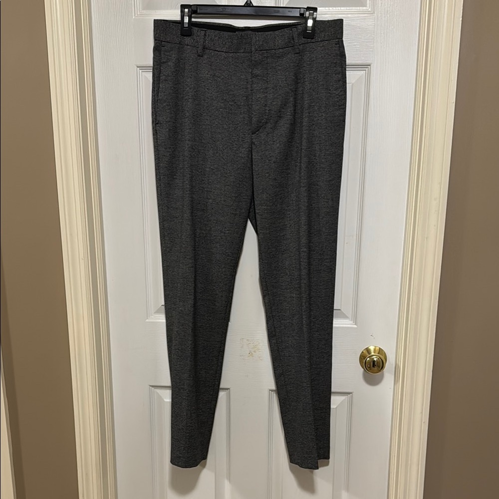 H&M Slim Fit Men's Gray Dress Pants